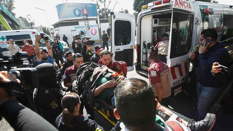 Esta es la lista de lesionados por el choque en Metro CDMX