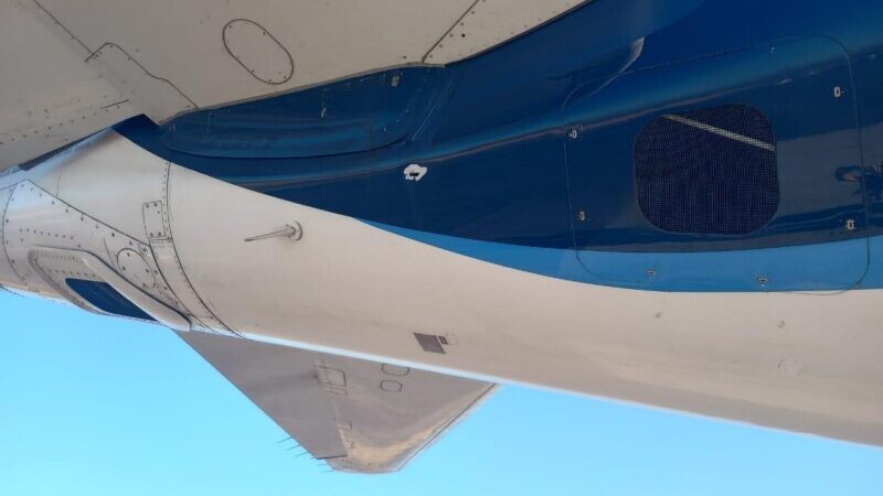 Ante desmanes por captura de Ovidio, avión de Aeroméxico recibe disparo en Culiacán