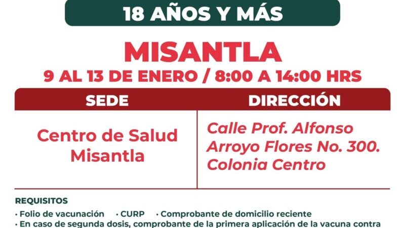 Habrá Campaña de Vacunación para trabajadores y diputados del Congreso de Veracruz