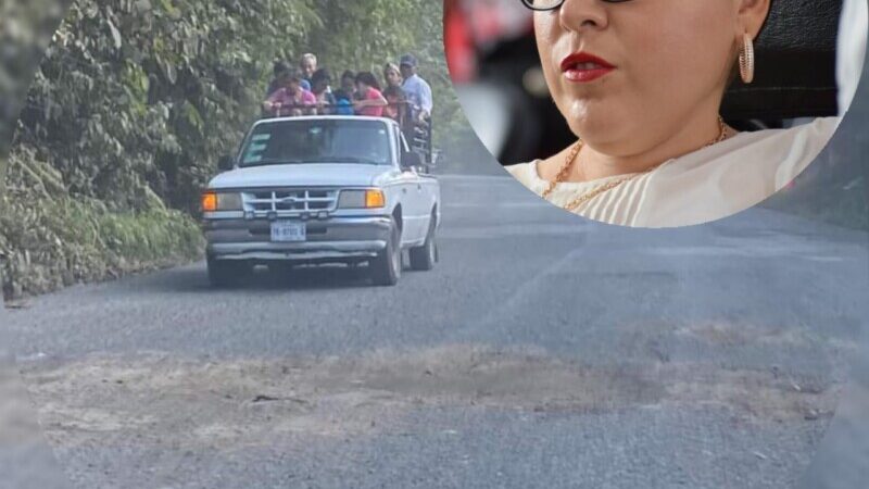 Continuaré apelando por la atención a la carretera Tlapacoyan – Atzalan; Mónica Herrera Villavicencio