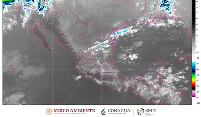 Se prevén lluvias, frío y viento en gran parte del país; calor vespertino