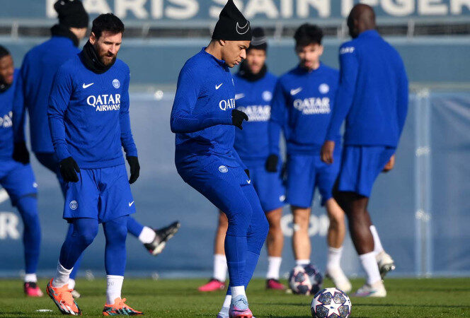 PSG recupera a Messi y Mbappé para la Champions League