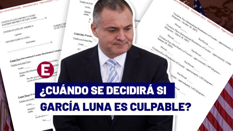 Caso García Luna: ¿Cuándo se conocerá el veredicto?