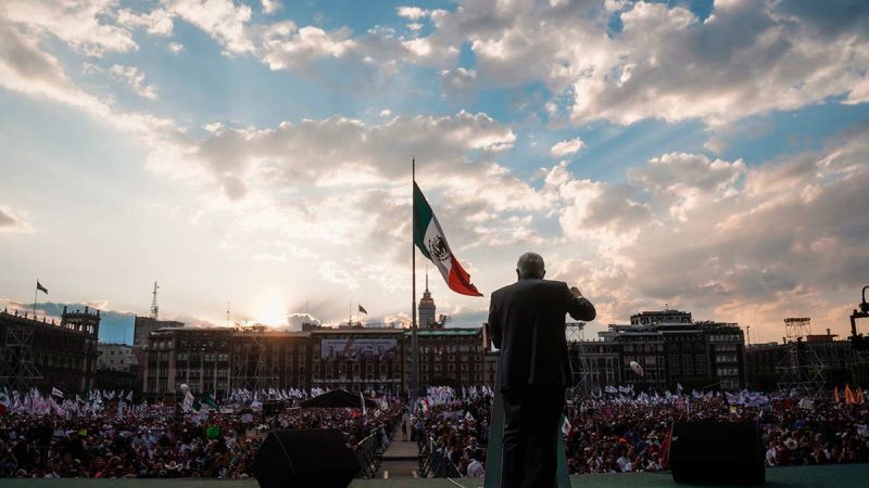 López Obrador asegura que ‘cada vez que se necesite’, habrán concentraciones masivas