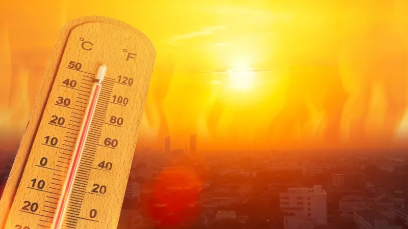 Lluvias y viento por FF43; altas temperaturas en varios estados del país
