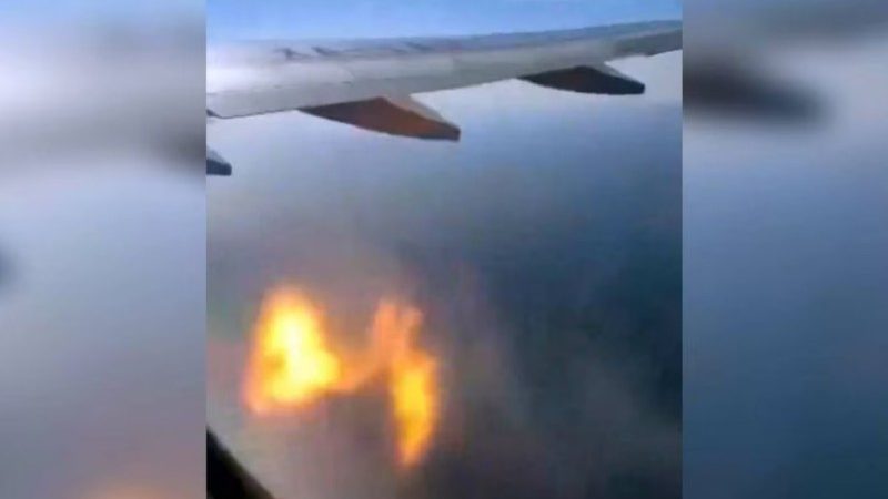 Explota turbina de avión en pleno vuelo; aterriza de emergencia en Puerto Vallarta