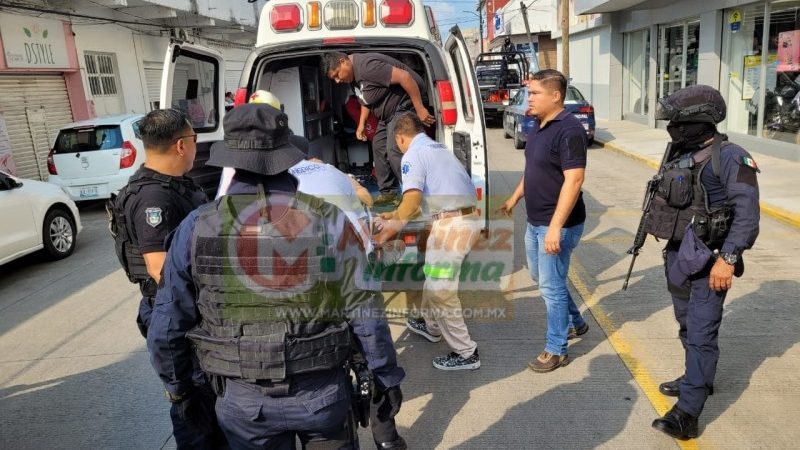 Violento atraco en Coppel