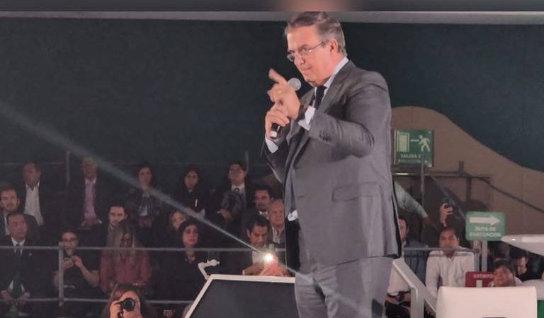 El Partido Verde arropa a Marcelo Ebrard