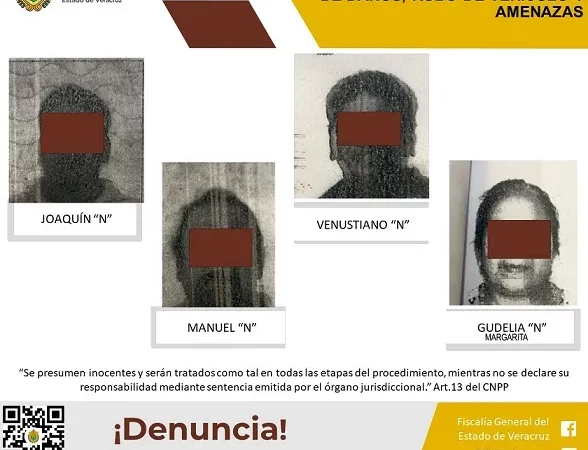 Los imputa fiscalía como presuntos responsables de los delitos de daños, robo de vehículo y amenazas en región Córdoba