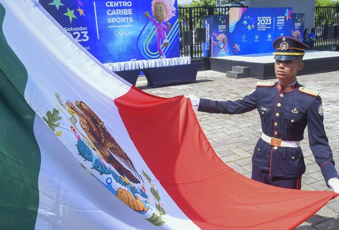 Ya ondea la bandera de México en los Juegos Centroamericanos 2023