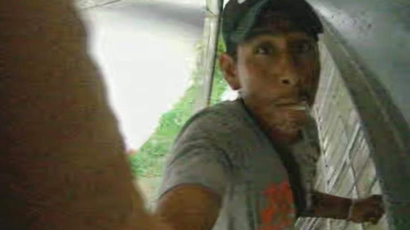 Presunto ladrón captado en video
