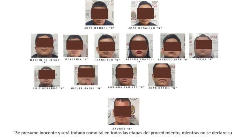 Detenidos policías estatales como probables responsables del delito de desaparición forzada de personas