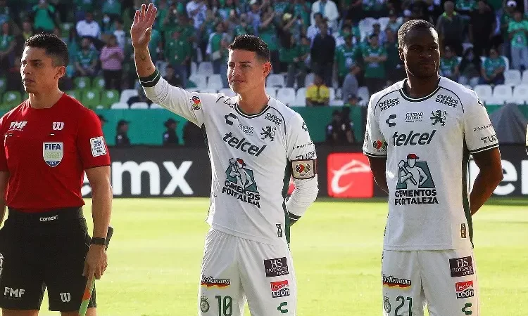 James Rodríguez marca su primer gol y le da el triunfo a León sobre Juárez