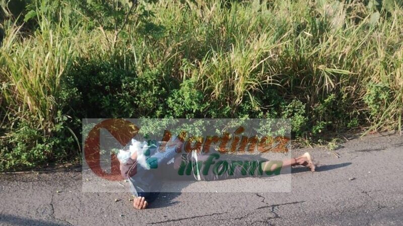 Atropellado por vehículo de carga