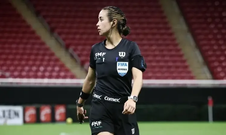 Katia Itzel García haría historia como árbitra en el Mundial 2026