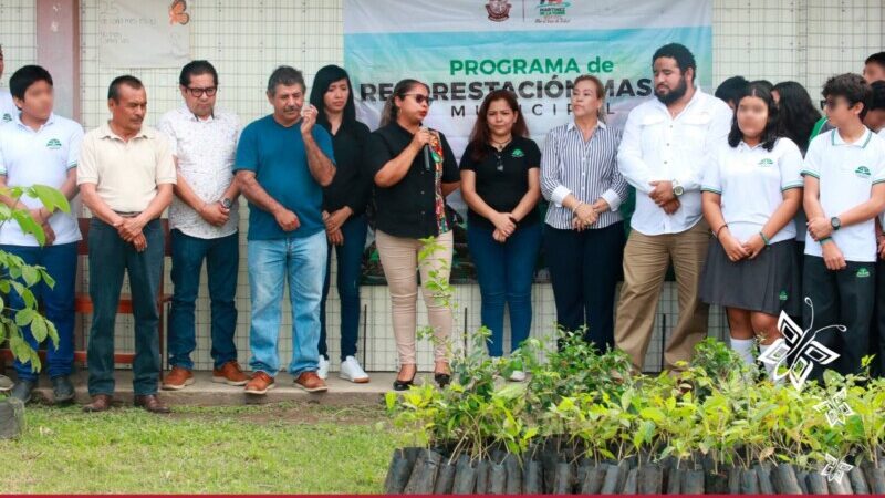 Avanza el Programa de Reforestación Municipal
