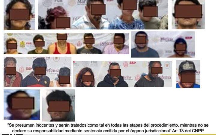 FGE informa resultados de operativos de cateo en coordinación con fuerzas federales y estatales