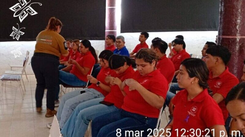 Policía Municipal difunde acciones para prevenir la violencia contra la mujer