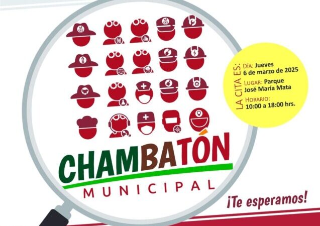 Este jueves es el Chambatón ¡apúntate!