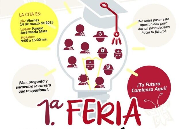 Este viernes será la Feria Profesiográfica