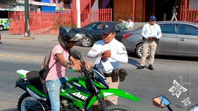 Tránsito Municipal inicia Programa Informativo