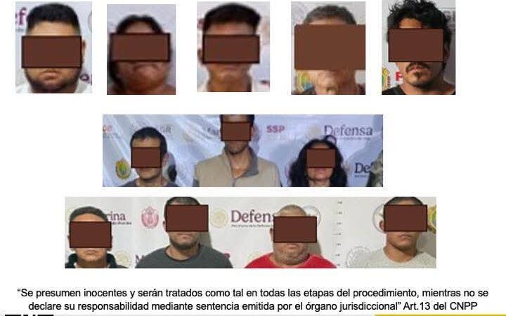 FGE informa resultados de operativos de cateo en coordinación con fuerzas federales y estatales