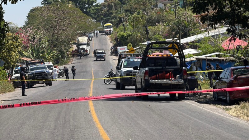 Muere policia en cumplimiento de su deber, uno más resulto herido por arma de fuego, en Tlapacoyan