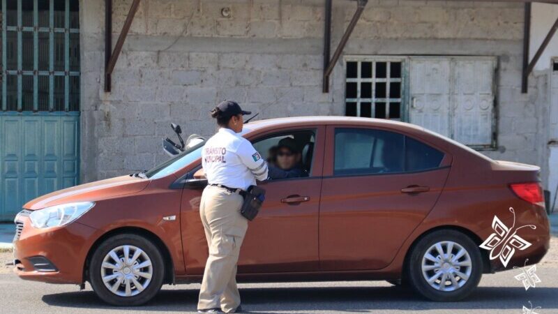 Tránsito Municipal sigue con el Programa de Información y educación vial