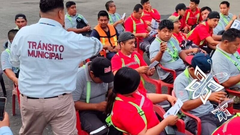 Tránsito Municipal brinda capacitacion permanente