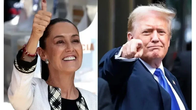 Sheinbaum habla con Trump; ambos coinciden en que fue una llamada productiva