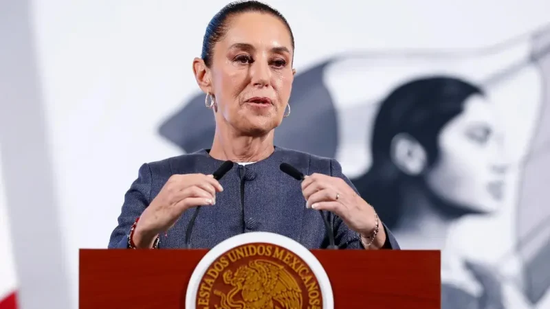 Se investiga presunto ‘narcodesfile’ en Michoacán, Sheinbaum