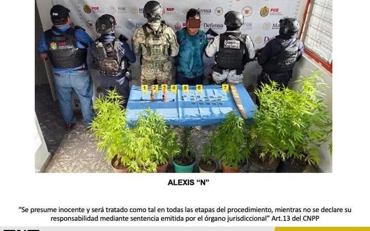 Una persona detenida y objetos asegurados en operativo de cateo con fuerzas federales y estatales en San Andrés Tuxtla
