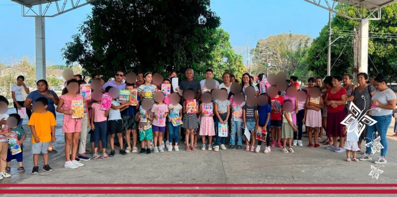 En comunidades inició el festejo del Día de la Niña y el Niño
