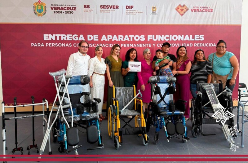 DIF Municipal recibe aparatos funcionales