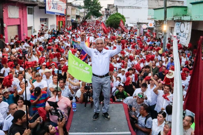 Modesto Velázquez es el candidato del pueblo con MORENA y Partido Verde