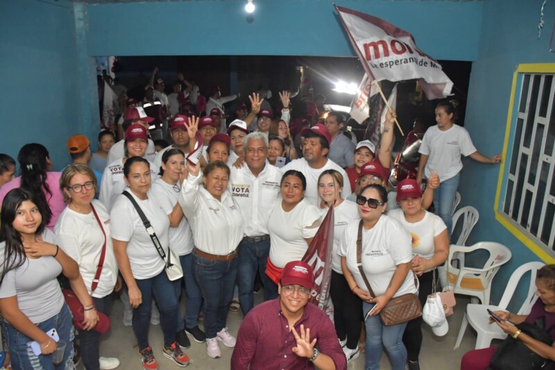 Una campaña del pueblo es la que encabeza Modesto Velázquez