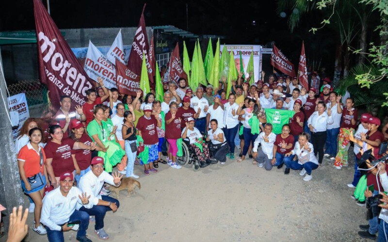 Modesto Velázquez el candidato del pueblo, dialoga y debate todos los días