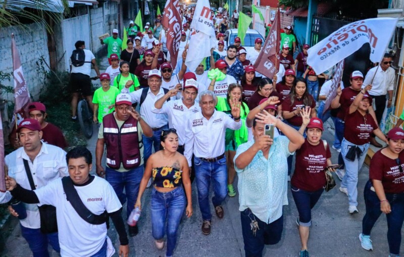 Anuncia Modesto Velázquez impresionante cierre de campaña