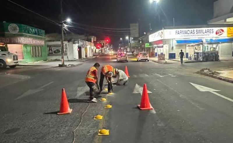 Rehabilitan el bulevar Alfinio Flores