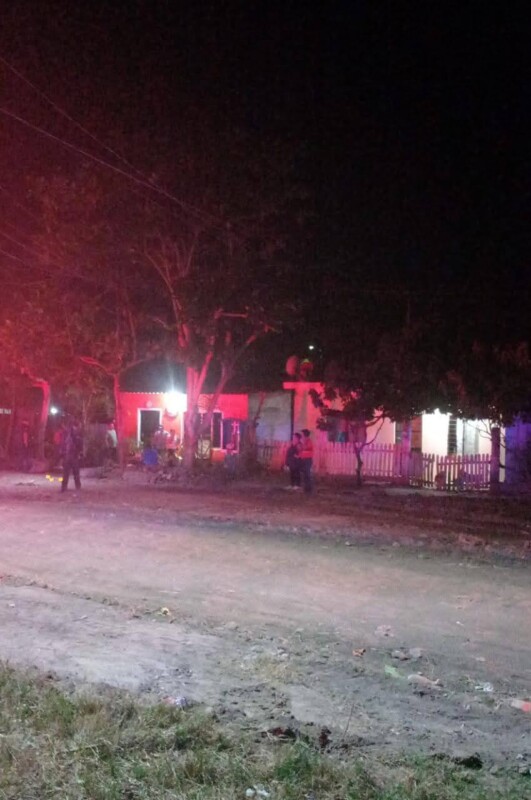 Baleado frente a su casa