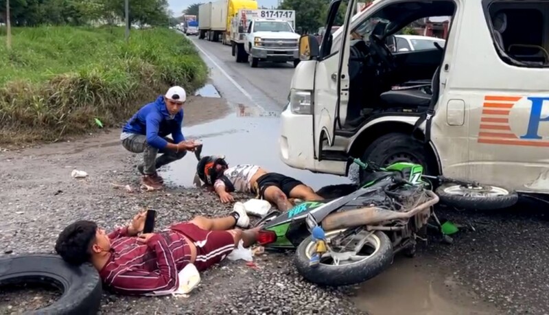 Otro PACMI accidentado