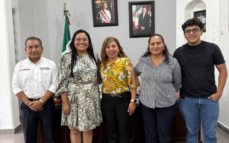Liud Herrera realiza visita de trabajo en su distrito