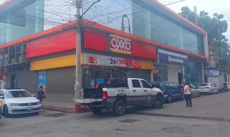 Atraco en el centro de la ciudad