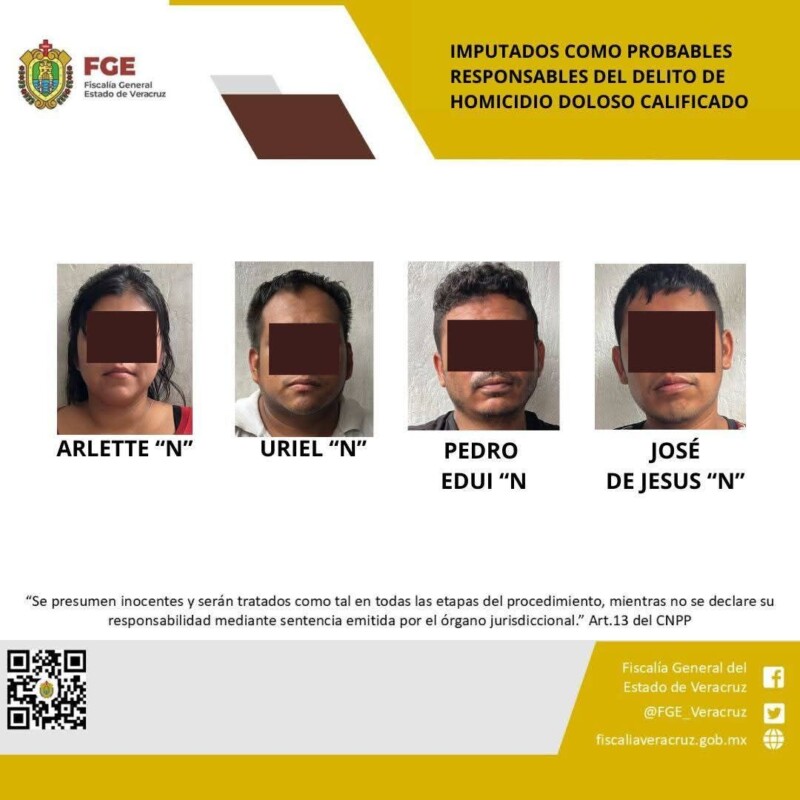 Imputados presuntos integrantes de célula delictiva en la Zona Sur
