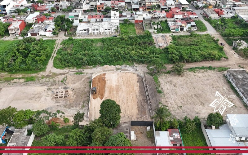 A pasos agigantados avanza Unidad Deportiva de la Elba Esther Gordillo