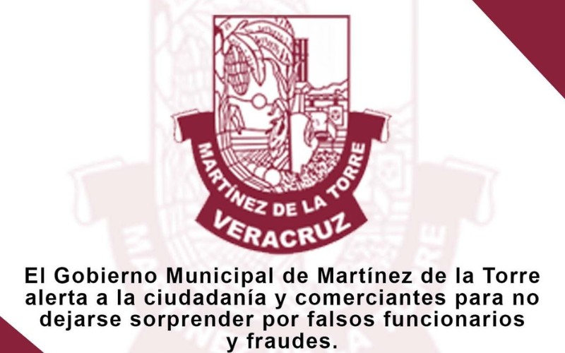 Ayuntamiento martinense exhorta a comerciantes y ciudadanía a no caer en fraudes
