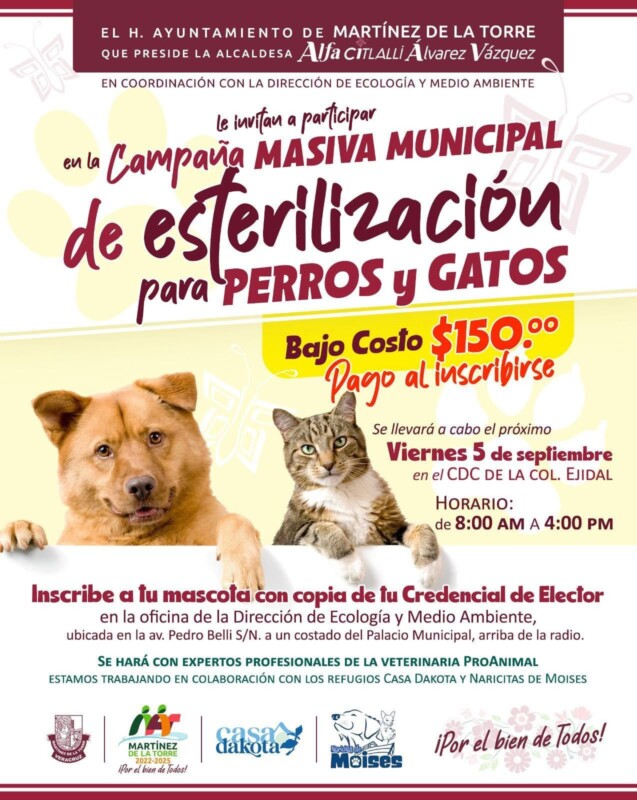 Excelente respuesta a la Campaña de Esterilización