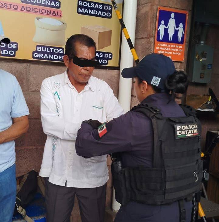 Detienen a sujeto señalado por presunto acoso sexual en Martínez de la Torre