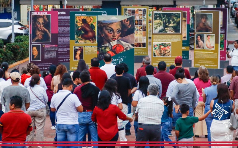 Inauguran la ‘Galería Móvil Diego Rivera 2025’ en Martínez de la Torre