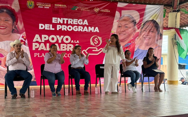 Reconoce diputada labor de Sedesol para llevar “Apoyo a la Palabra” a todo Veracruz